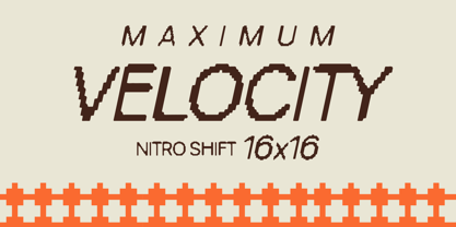 FT Hexapix Font Poster 4
