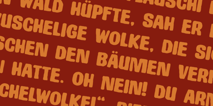 Tachos Font Poster 14