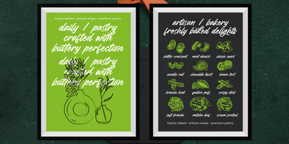 Glaytons Font Poster 9