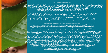 Glaytons Font Poster 10