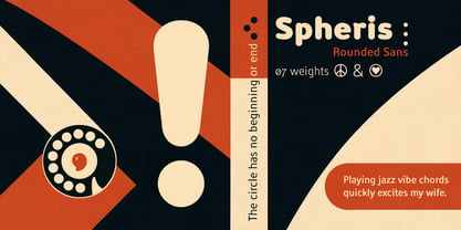 Spheris Font Poster 7