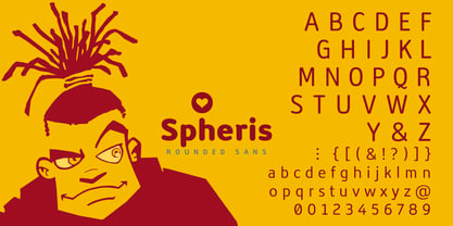 Spheris Font Poster 2
