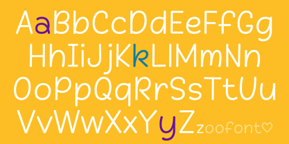 ZFanniversary Font Poster 2