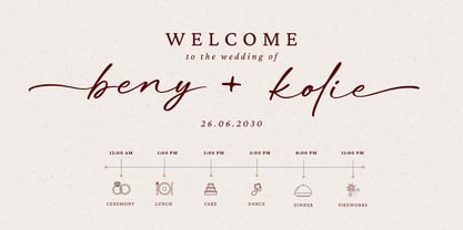 Beatina Font Poster 7
