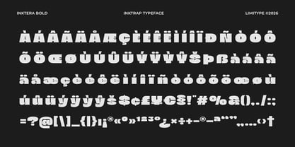 Inktera Font Poster 11