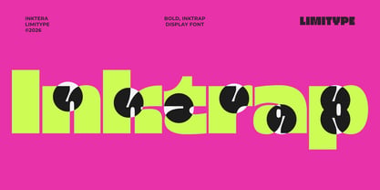 Inktera Font Poster 4