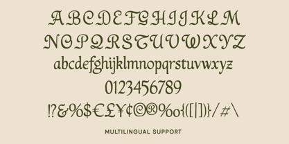 Mythgrove Font Poster 5