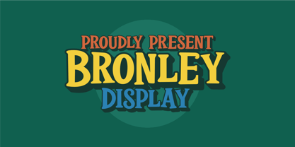 Bronley Font Poster 7