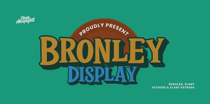 Bronley Font Poster 1