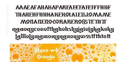 Asulvoya Font Poster 10