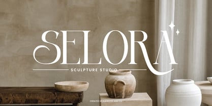 Alveron Font Poster 4
