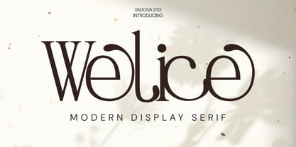 Welice Font Poster 1