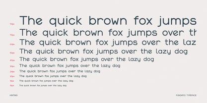 Fundatio Font Poster 9