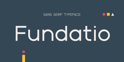 Fundatio Font Poster 1