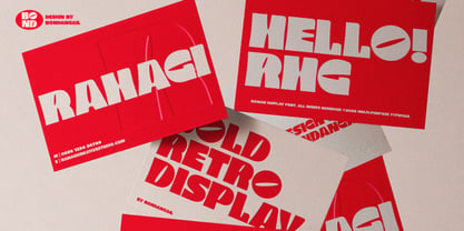 Rahagi Font Poster 3