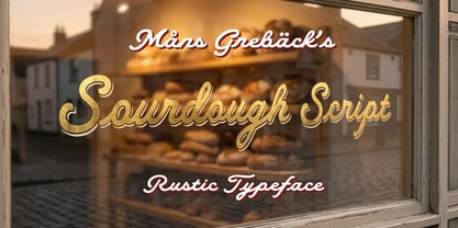 Sourdough Script Font Poster 1