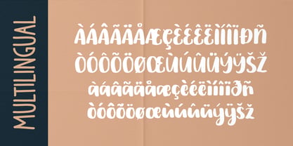 PG Mallowtine Font Poster 5
