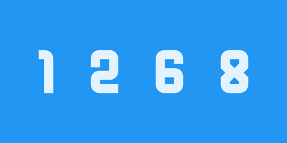 Blanco Font Poster 2