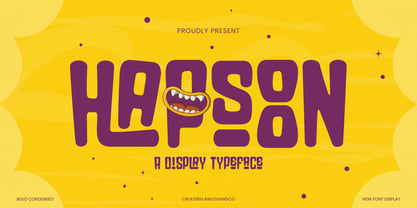 Hapsoon Font Poster 1