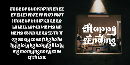 Ohseong Font Poster 10