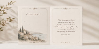 Avaleia Script Font Poster 4