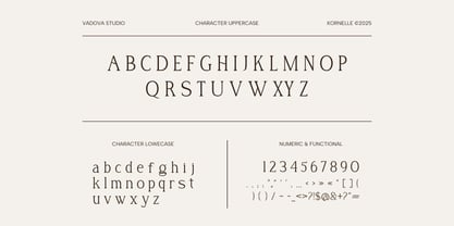 Korneto Font Poster 2