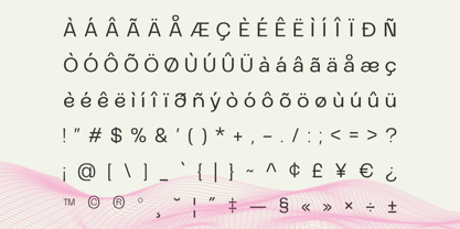 Caliro Font Poster 11