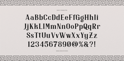 Enda Danila Font Poster 10