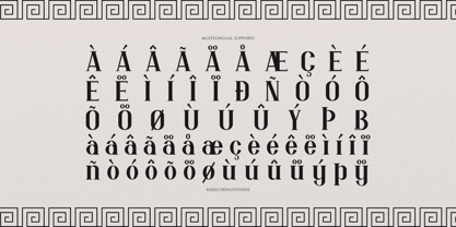 Enda Danila Font Poster 11