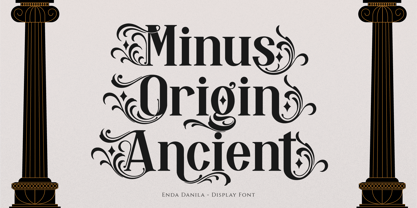 Enda Danila Font Poster 2