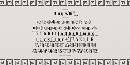 Enda Danila Font Poster 12