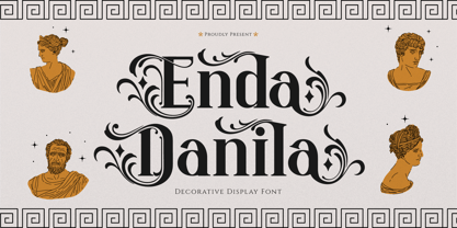 Enda Danila Font Poster 1