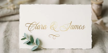 Yours Truly Font Poster 2