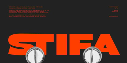 Stifa Font Poster 1