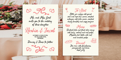 Sparkling Moment Font Poster 14