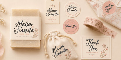 Sparkling Moment Font Poster 5