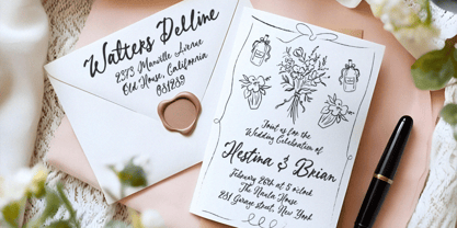 Sparkling Moment Font Poster 4
