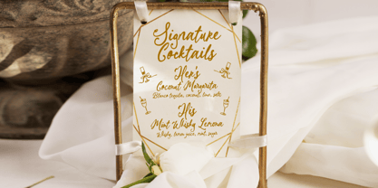 Sparkling Moment Font Poster 15