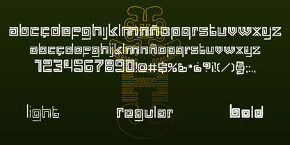 Muisca Font Poster 2