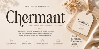 Chermant Font Poster 1