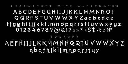 Aukim II Distort Font Poster 8