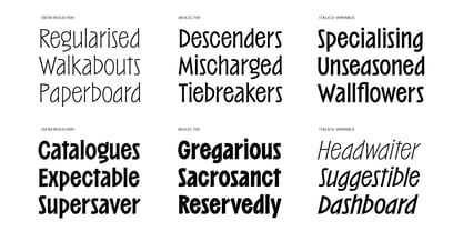 Barkins Font Poster 2