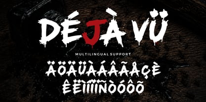 Antiink Font Poster 6