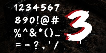 Antiink Font Poster 8