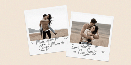 Softly Written Font Poster 2