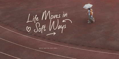 Softly Written Font Poster 8