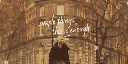 Softly Written Font Poster 12