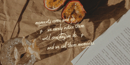 Softly Written Font Poster 3