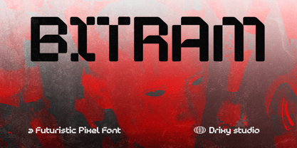 Bitram Font Poster 1