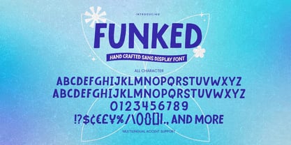 Funked Font Poster 7